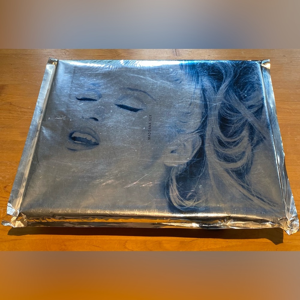 Madonna “Sex” SEALED First Edition Book includes CD.